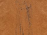 drawing of a woman in a long dress and hat with a hat on her head