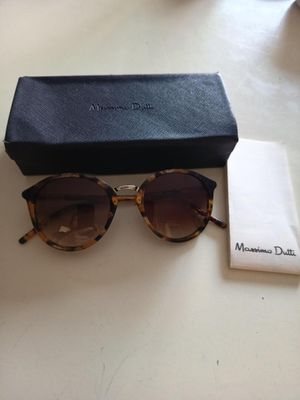 Lunettes de soleil Michael Korsch à motif écaille, avec boîte et étui