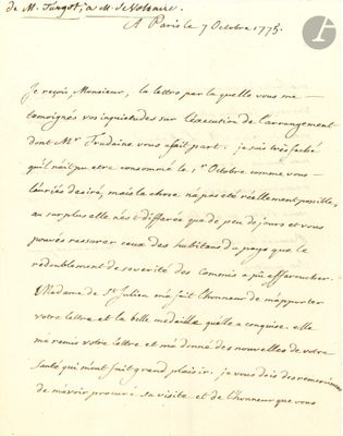 a letter written in black ink on a piece of paper