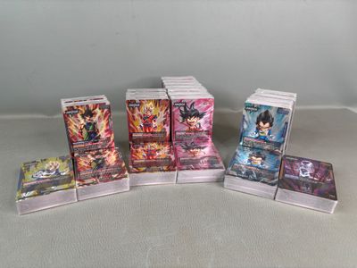 a lot of cards that are sitting on a table