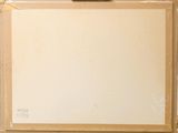 a picture of a painting on a easel on a table