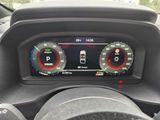 a car dashboard with various gauges and numbers on it