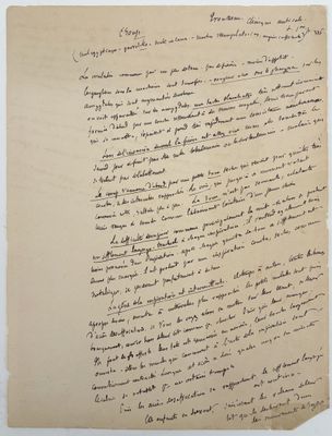 a letter written in black ink on a piece of paper
