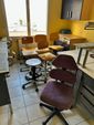 SUITE DE 6 CHAISES KAVO + TABOURET + SIEGE NORTHFIELD