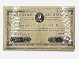 un ancien billet de banque sur lequel figure le portrait d'une femme