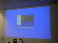1 VIDEO PROJECTEUR EPSON EB4770 W SANS SA SUSPENSION DE PLAF… (photo 2)