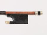 an image of a violin bow with a wooden handle on a white background