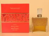 an image of a bottle of perfume sitting next to a box