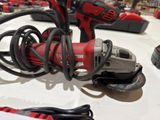 a picture of a corded drill and a corded cord on a table