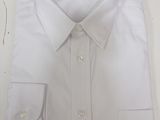 white dress shirt on a white background