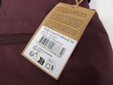 a label on the back of a backpack with a price tag on it