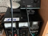 a radio that is sitting on top of a shelf