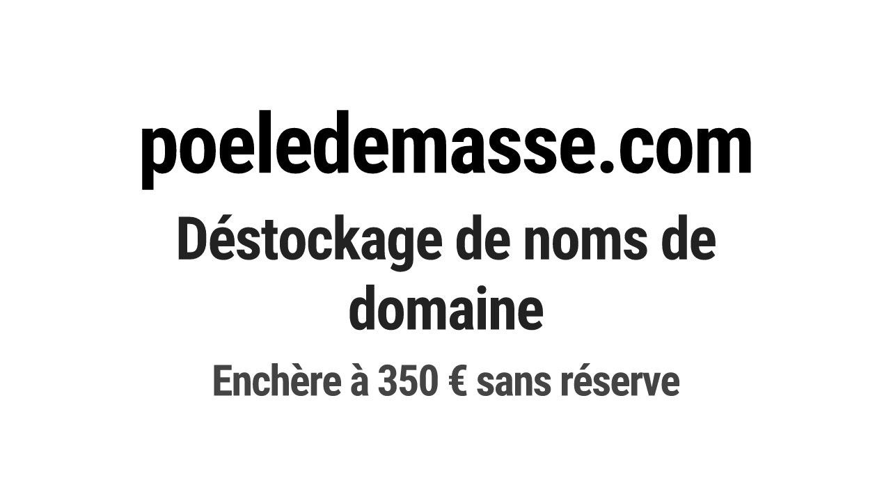 Destockage & Invendus