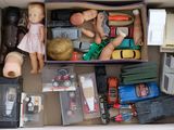 a box full of toys and other items that are in it