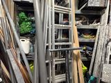 a room filled with lots of assorted metal items
