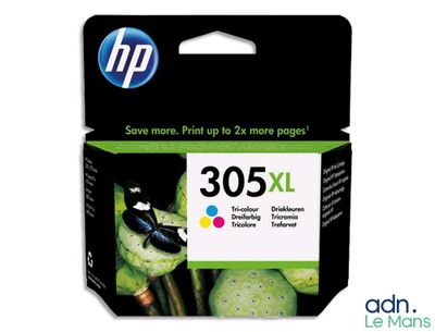 Cartouches d'encre tricolores HP 305xl