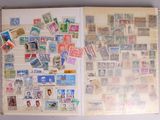 a book with a lot of stamps on it