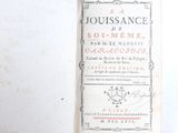 a book with a title on it sitting on a table