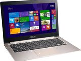 a laptop that is open on a white background