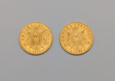 deux souverains en or, dont l'un est un souverain et l'autre un souverain