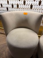 2 Petits fauteuils MOBITEC, beige, assise tournante, petites… (photo 2)