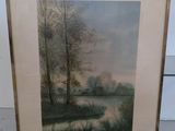 an image of a picture of a painting of a landscape