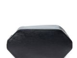 louis vuitton black epi leather clutch bag