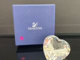 Swarovski : décoration en forme de cœur en cristal Swarovski