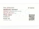 an image of a ticket with a qr code attached to it