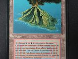 un gros plan d'une carte sur laquelle figure l'image d'un arbre