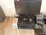 a lot of electronics that are sitting on the floor