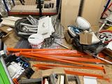 a lot of assorted items on the floor in the room