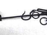 a pair of scissors and a pair of scissors on a bed