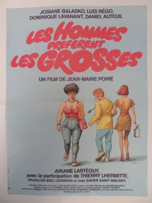l'affiche du film « Les Hommes et les Grosses »