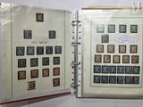 a book with stamps on the pages and a book with stamps on the pages