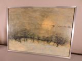 une image d'un tableau sur le mur d'une pièce