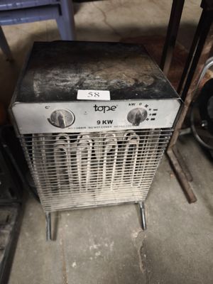 Chauffage électrique noir TOP 9Kw