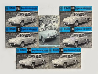 quatre cartes représentant différentes images de voitures anciennes sur un fond blanc