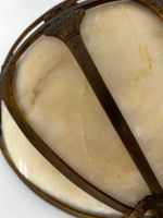 Paire d'appliques en métal et albâtre (photo 4)