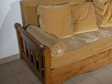 a couch that is sitting in the corner of a room