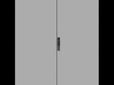 a picture of a double door in a room