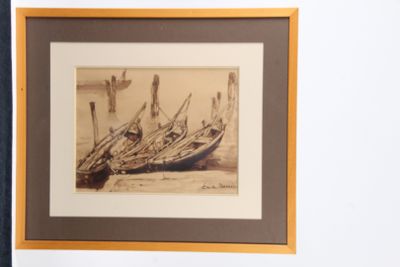a picture of a group of boats that are on the water