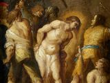an image of a painting of a group of men in a room