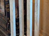 a marble pedestal in the middle of a room