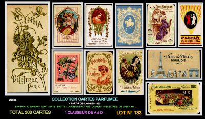 many different types of cards on display in this picture
