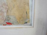 une photo d'une photo d'un chat dans un cadre photo