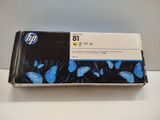 Cartouche d'encre jaune HP 81 pour imprimantes HP Deskjet