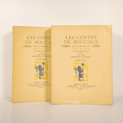 BRUNELLESCHI (Umberto) & BOCCACE (Giovanni). Les contes de B…