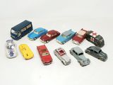 a lot of toy cars that are on the table