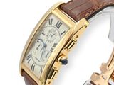 an image of a wrist watch with a brown leather strap